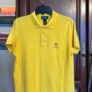 Lauren Ralph Lauren Bright Yellow Polo Shirt
